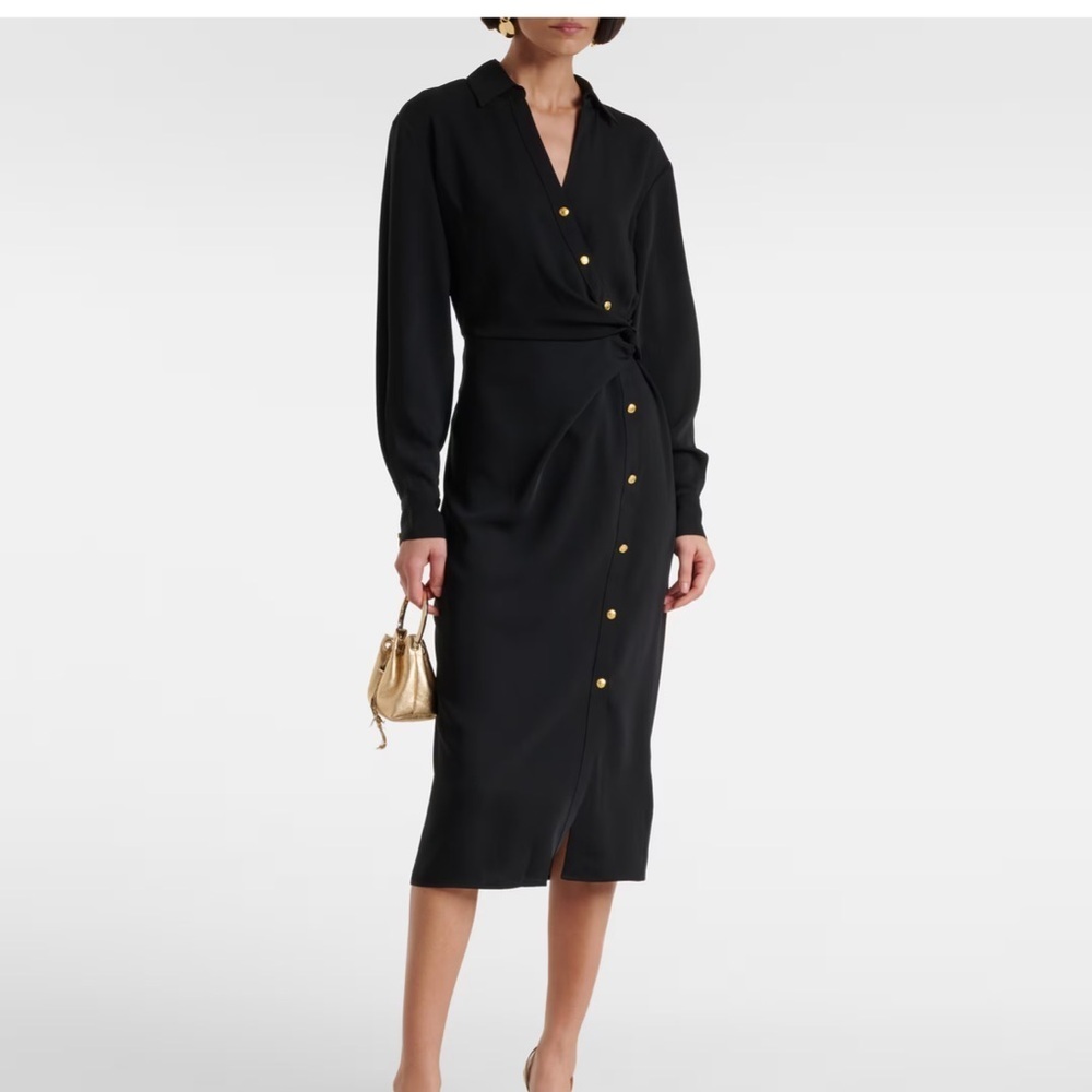 VERONICA BEARD Wright wrap dress Size 2 - Picture 2 of 7